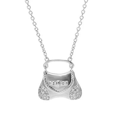 Abbildung von Orphelia Damen Kette aus 925er Sterlingsilber mit Anhänger Silber ZK 7294