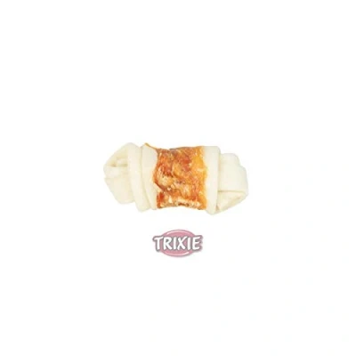Abbildung von Trixie 2 Denta Fun Knochen mit Huhn 70 g (6 pk/ps)