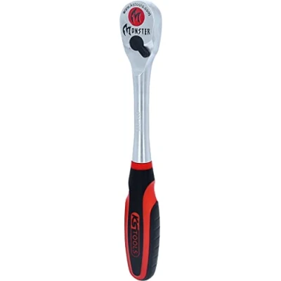 Abbildung von KS TOOLS 935.1290 Umschaltknarre 100 12,5 (1/2&quot;) 275 Chrom Vanadium Stahl