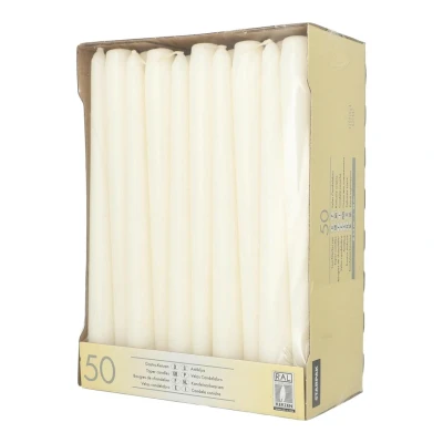 Abbildung von PAPSTAR GmbH Spitzkerze 50 Leuchterkerzen Ø 2,2 cm · 25