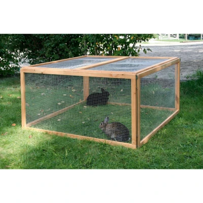 Abbildung von Kerbl VARIO Freigehege Maschendraht 6 Elemente 120x120x59cm