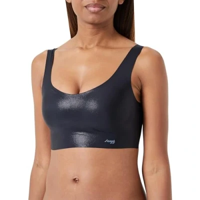 Abbildung von sloggi Damen Zero Feel Holiday Top EX, Black Combination, XS