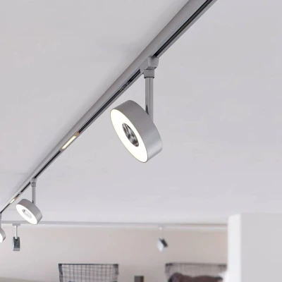 Abbildung von Paulmann Schienensystem Leuchten URail Spot Circle 1x5W 4000K 230V, (1 tlg), 3 Step Dimmbar