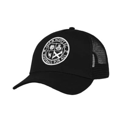 Abbildung von Lyle &amp; Scott Football FOR ALL Trucker HAT Unisex Cap, Größe: One Size, Jet black