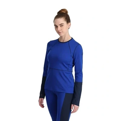 Abbildung von Spyder Charger CREW Sweatshirt, Damen, Größe: XS, Electric blue