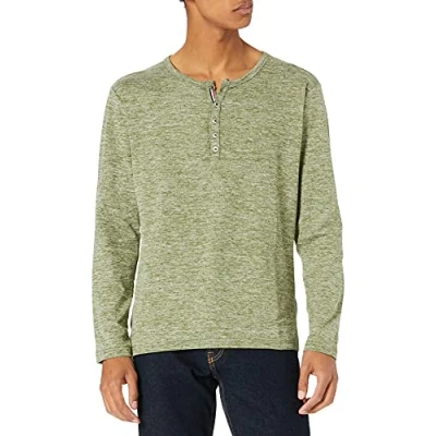 Abbildung von KEY LARGO Herren NILS Button T Shirt, Olive (1514), S
