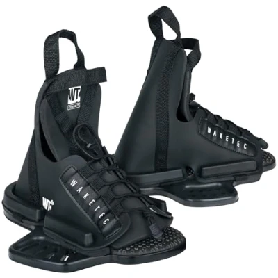 Abbildung von Wakeboard Bindung OnSet Open Toe Schnürung Anfänger schwarz