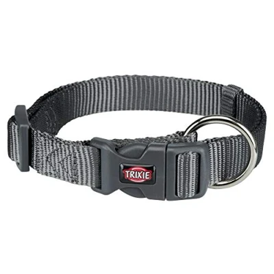 Abbildung von Trixie Premium Halsband, L XL: 40 65 cm/25 mm, graphit