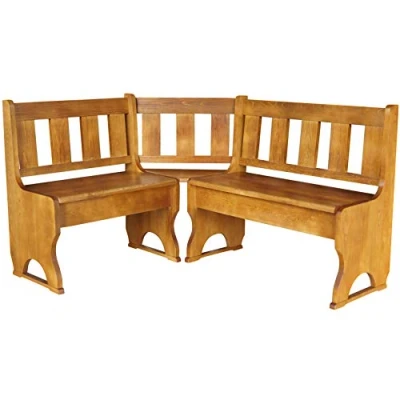 Abbildung von k koma Eckbank Kiefer MASSIVHOLZ NEU (Eiche, 100 x 140 cm)