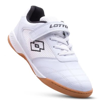 Abbildung von Lotto Schuhe WHIZZER K Kinder Low Top Sneaker 2600120K Weiss/Schwarz