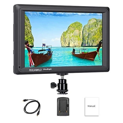 Abbildung von Feelworld FW279 7 Zoll Ultra Bright DSLR Kamera Field Monitor Camera Full HD Focus Video Assist 1920x1200 IPS mit 4K HDMI Input Output 2200nit Hohe Helligkeit