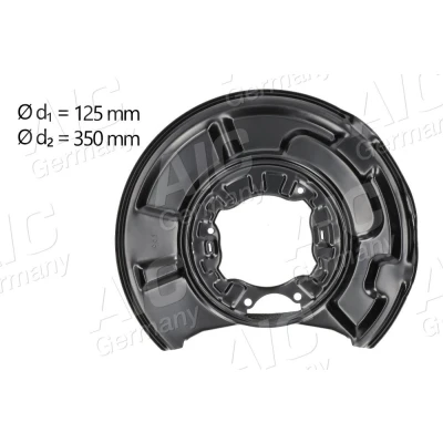 Abbildung von AIC 55099 Ankerblech Hinterachse links MERCEDES BENZ: E Klasse Limousine, T modell, CLS Coupe