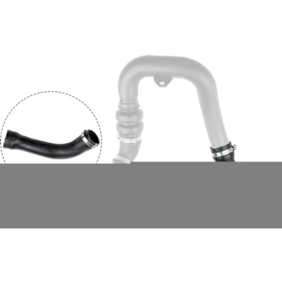 Abbildung von GATES 09 0934 Ladeluftschlauch AEM (Ethylen Acrylat Kautschuk) FORD: Ranger Mk3