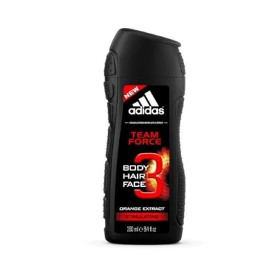 Abbildung von 6er Pack Adidas Men Duschgel 3in1 (Körper, Haare, Gesicht) Team Force 250 ml