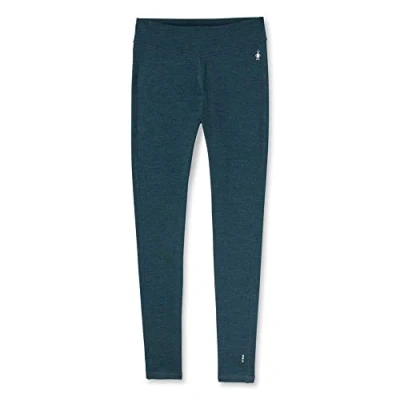 Abbildung von Smartwool Classic Thermal Merino BASE Layer Tights, Damen, Größe: XL, Twilight blue heather