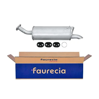 Abbildung von HELLA 8LD 366 033 601 Endschalldämpfer hinten mit Anbauteilen NISSAN: Primera Limousine, Hatchback