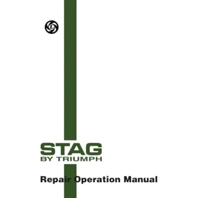 Abbildung von Stag by Triumph Repair Operation Manual: AKM3966 (Triumph Workshop Stag)