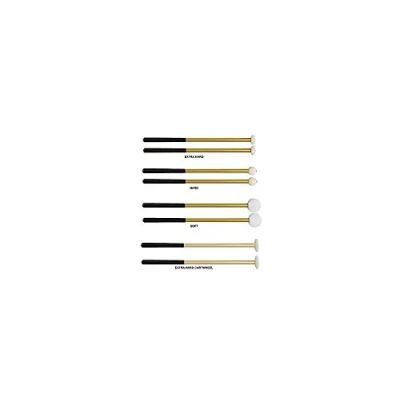 Abbildung von Vic Firth Corpsmaster Series Multi Tenor Mallet Soft Pair