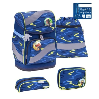 Abbildung von Belmil Smarty Schulranzen Set Sketch Lime Green