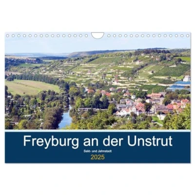 Abbildung von Freyburg an der Unstrut (Wandkalender 2025 DIN A4 quer), CALVENDO Monatskalender