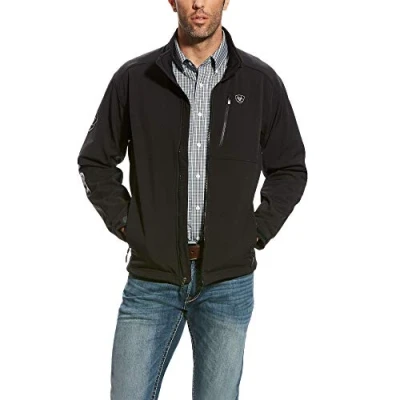 Abbildung von ARIAT Herren Logo 2.0 Softshell Jacke, Schwarz, XXL