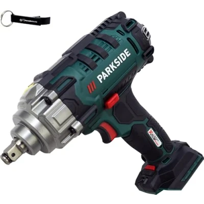 Abbildung von HEADNMORE® Bundle PARKSIDE® 20V Akku Schlagschrauber PASSK 20 Li C4 + Schlüsselanhänger
