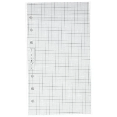 Abbildung von Filofax 132905 Personal Notizpapier, kariert, weiß