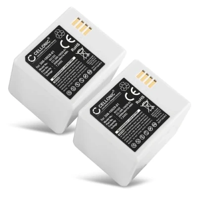 Abbildung von CELLONIC 2X Arlo A 1, 1B Ersatz Akku für Pro/Pro 2 Ersatzakku, Batterie 2000mAh, Sicherheitskamera/Alarm System