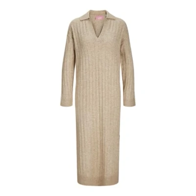 Abbildung von JJXX Jxozzy Diverse Dress Strickkleid, Damen, Größe: Medium, Peyote