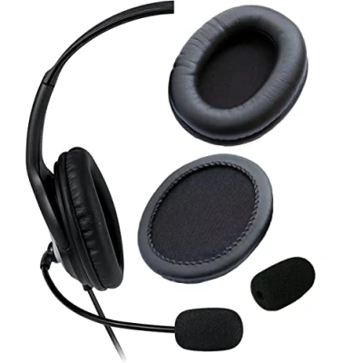 Abbildung von V MOTA Ohrpolster kompatibel mit Microsoft Lifechat LX 3000 Headset Kopfhörer, Ersatzkissen Reparaturteile (1 Set)