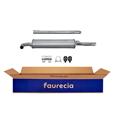 Abbildung von HELLA 8LD 366 028 681 Endschalldämpfer hinten mit Anbauteilen FIAT: Cinquecento