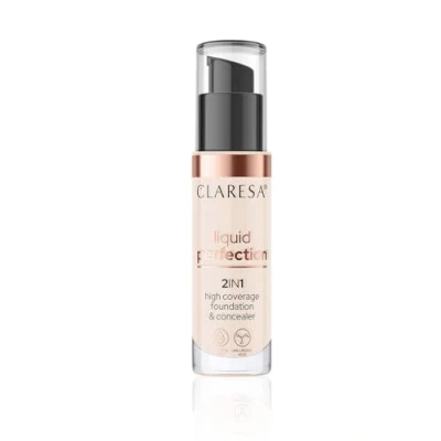 Abbildung von Claresa Grundierung Liquid Perfection 101 Light 34g