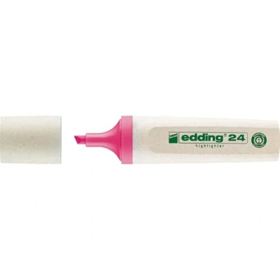 Abbildung von Textmarker e 24 EDDING ecoline, 2 5mm, pink, 10 Stück
