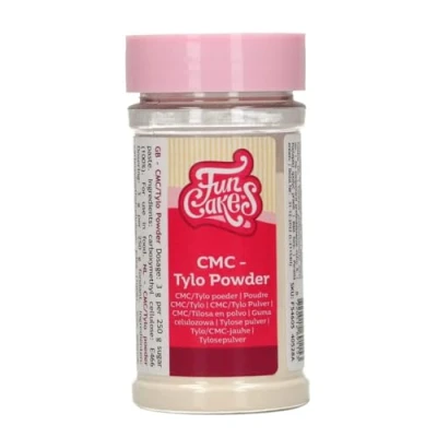 Abbildung von FunCakes, CMC Pulver für Fondant, Tylo Powder, zum Härten von Fondant Modellieren, zur Herstellung essbarem Kleber, Hält die Feuchtigkeit in Kuchen und Teigen, 60 G