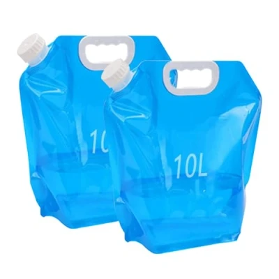 Abbildung von Kamiya 2 Stück 10L Faltbarer Wasserkanister mit Dichtem Deckel,Flexibler Wasserkanister,10 Liter Bpa Frei für Outdoor Camping