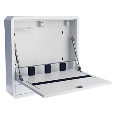 Abbildung von Techly ICRLIM01W2, Weiß, Stahl, 48,3 cm (19 Zoll), Schlüssel, 596 mm, 127 mm