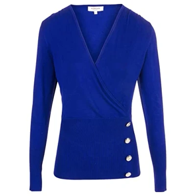 Abbildung von Morgan MOJO Strickpullover, Damen, Größe: Small, Blue