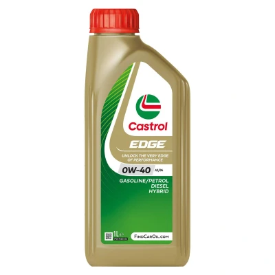 Abbildung von Castrol EDGE A3/B4 0W 40 1l Motoröl 15F6B4 BMW: 3 Coupe, 4 Touring, AUDI: TT A4 B7 Avant, MERCEDES BENZ: C Klasse Limousine