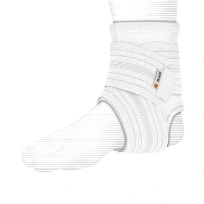 Abbildung von Shock Doctor 845 Knöchelbandage mit Kompressionsbandage, Unisex, Erwachsene, Weiß/Grau, XL