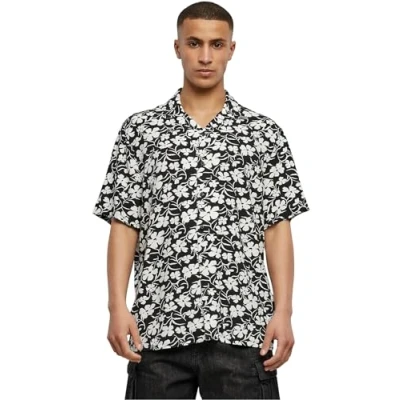 Abbildung von Urban Classics AOP Resort Hemd, Herren, Größe: Large, Whiteflower