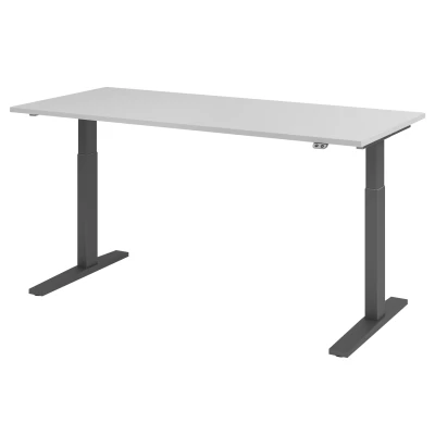Abbildung von Hammerbacher Schreibtisch XMKA19 Grau/Graphit