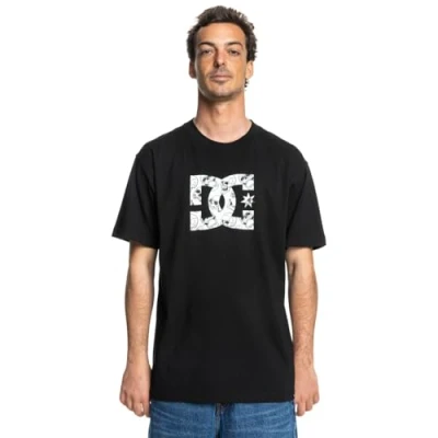 Abbildung von DC Shoes Short Sleeves Tshirt print, Herren, Größe: Medium, Kvj black
