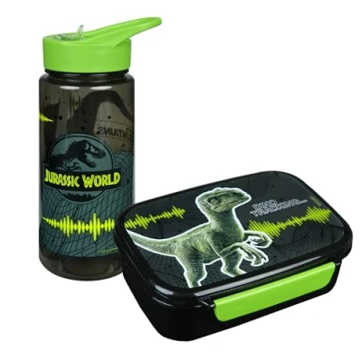 Abbildung von Scooli Lunchbox &quot;Jurassic World&quot;, (Set, 2 tlg.), mit Trinkflasche