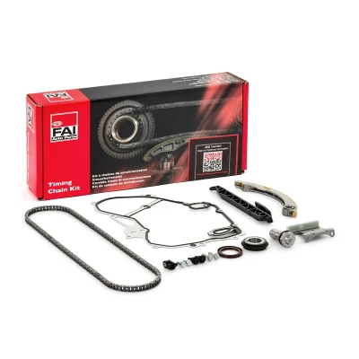 Abbildung von FAI AutoParts TCK120 Steuerkettensatz mit Dichtungen, Zahnrädern Simplex, Bolzenkette OPEL: Insignia A Limousine, Sports Tourer
