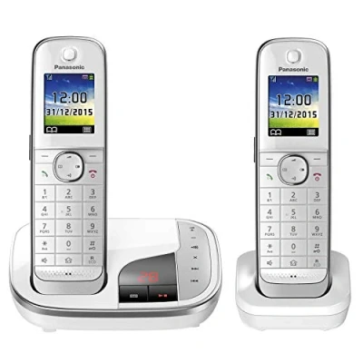 Abbildung von Panasonic KX TGJ322GW Weiß Schnurloses DECT Telefon
