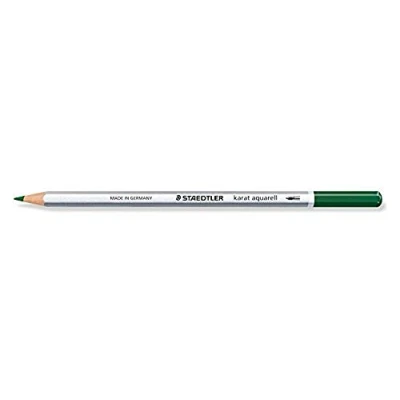Abbildung von Staedtler 125 55 karat aquarell Farbstift, wasservermalbar, 6 Stück im Kartonetui, grünerde