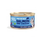 Abbildung von Edgard&amp;Cooper Adult Chunks 85 g Katzenfutter Lachs&amp;Huhn...