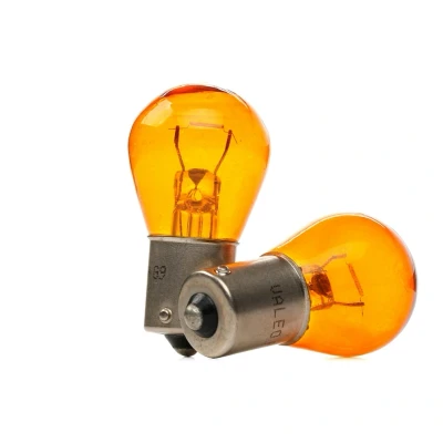 Abbildung von VALEO 032108 Glühlampe, Blinkleuchte 12 21 PY21W vorne AUDI: A3 Schrägheck, A4 B5 Limousine, Avant, OPEL: Meriva A, Astra F Caravan, BMW: X3