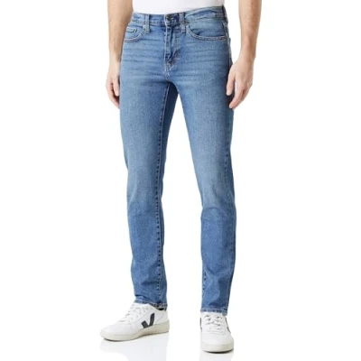 Abbildung von Amazon Essentials Herren Stretchjeans, athletische Passform, Helle Waschung, 34W / 29L