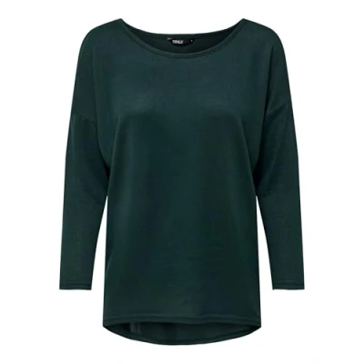 Abbildung von ONLY Onlelcos Solid JRS NOOS Langarmshirt, Damen, Größe: XL, Green gables